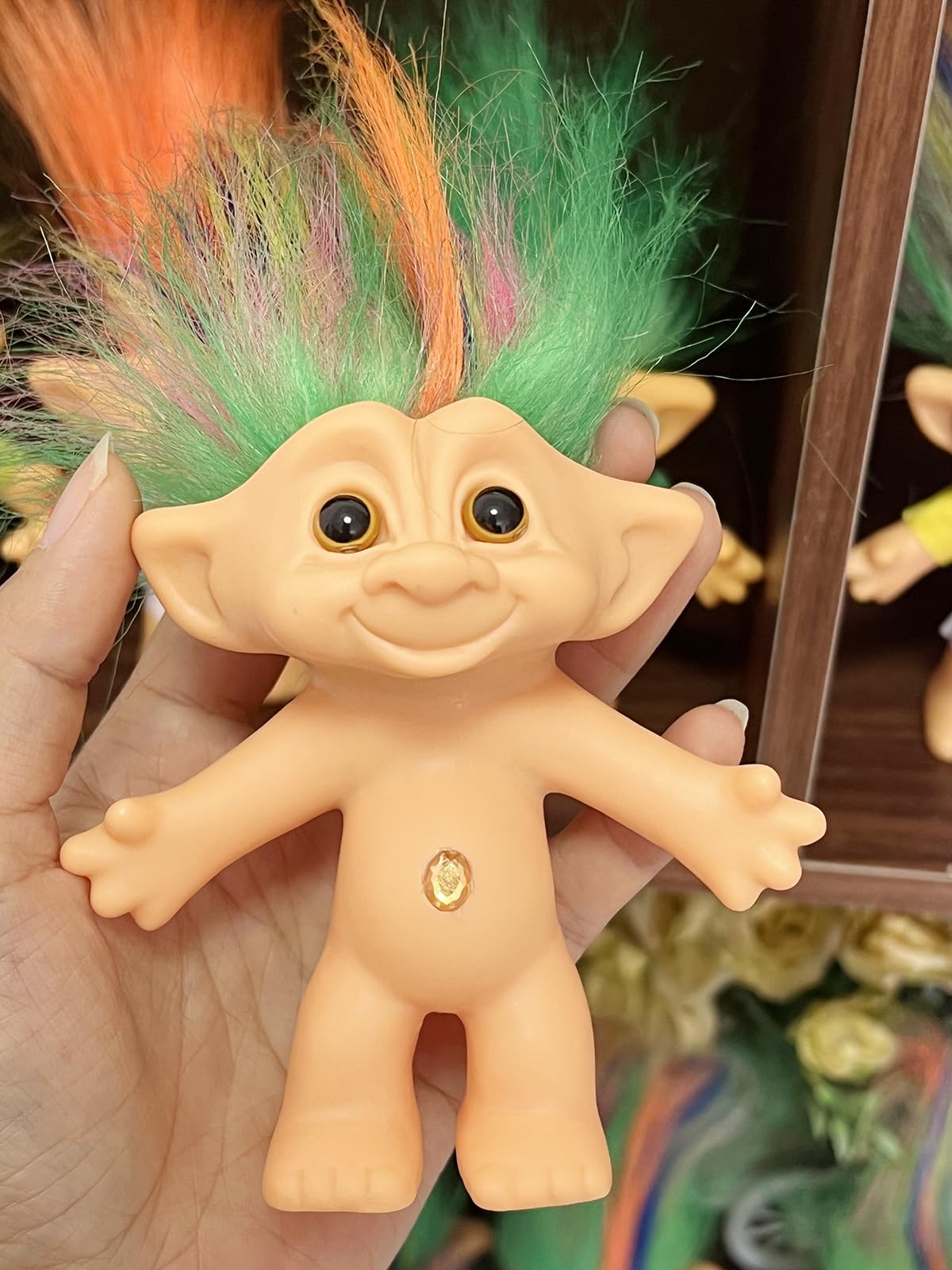 Lucky Troll Dolls,Vintage Troll Dolls Chromatic Adorable for